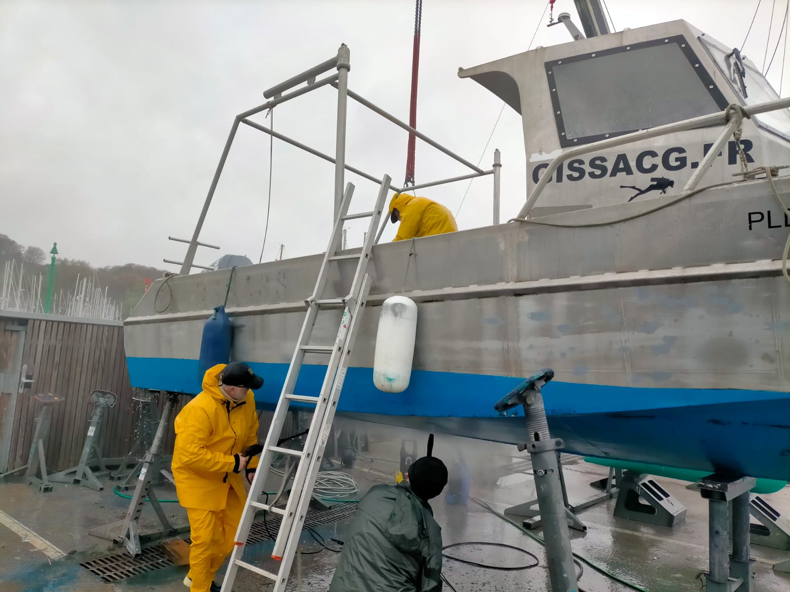 nettoyage au karcher à trois