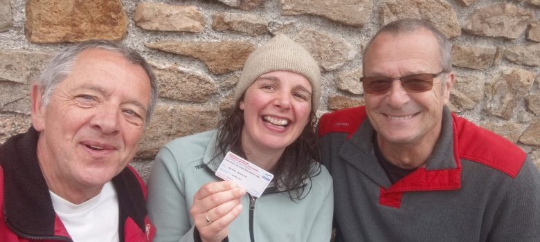 Francine, baptisée par Jacques et formée par Michel